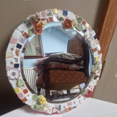 Mosaico fatto mano vintage - fatto, a