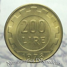 Repubblica - 200 Lire Lavoro 1977 - 2001 da serie Zecca o Rotolino FDC / UNC