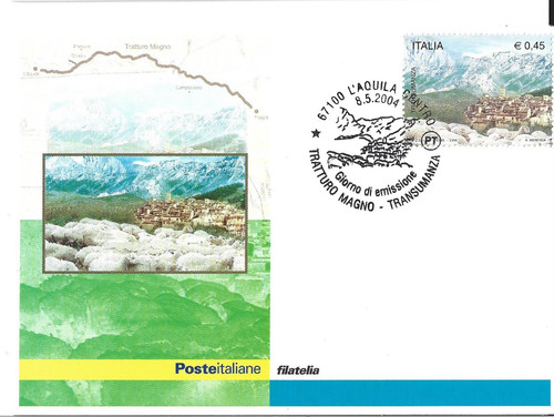 Cartolina filatelica 2004 - cartolina,