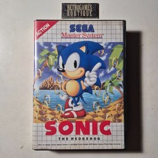 SONIC THE HEDGEHOG Sega Master