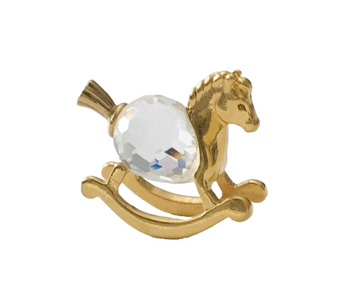 Statuina cavallo dondolo in - cavallo, a