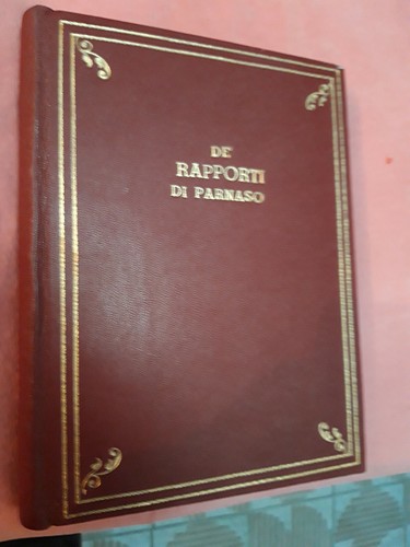 Libro rapporti di parnaso - libro,