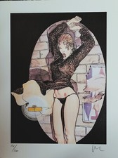Milo Manara stampa litografia