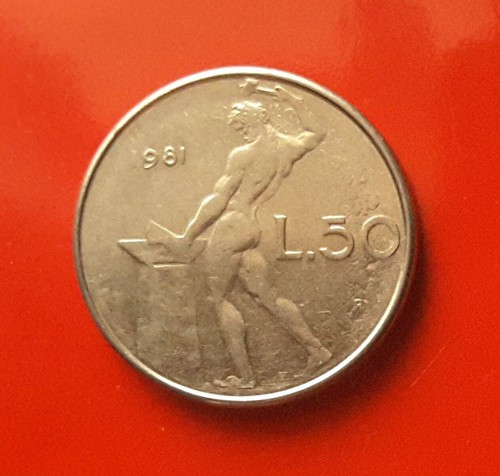 Lire 1981 errore - 50,
