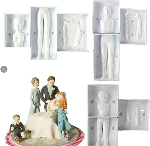 Set stampi fondente umano - set,
