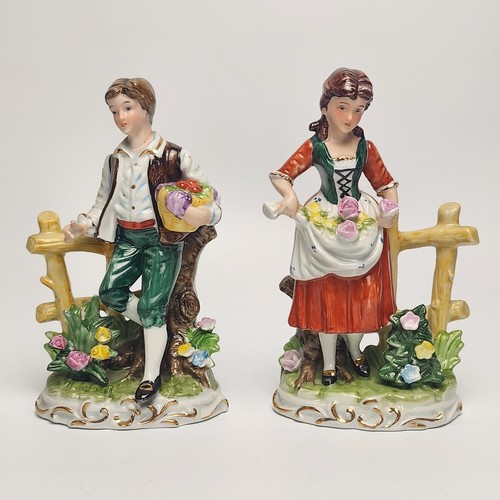 Porzellanfiguren paar - porzellanfiguren,
