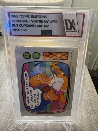 1990 topps simpsons marge - 1990, #7