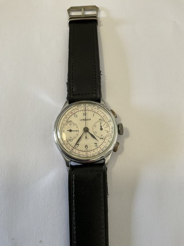 Lemania chronograph cal - , 15tl