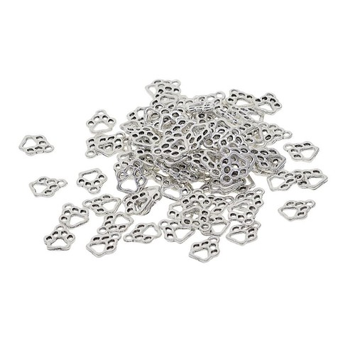 100 pezzi argento tibetano - d'argento,
