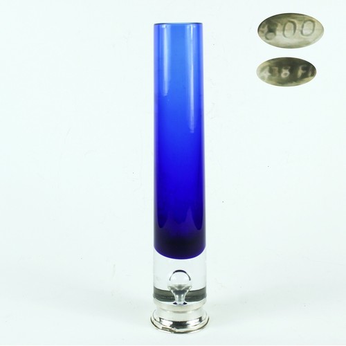 Vaso porta fiori vetro - vaso, blu