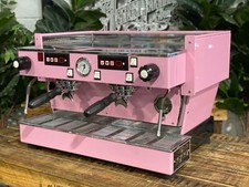 MACCHINA PER CAFFÈ ESPRESSO LA MARZOCCO LINEA CLASSIC 2 GRUPPI ROSA GIN...