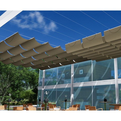 Teloia pergola retrattile