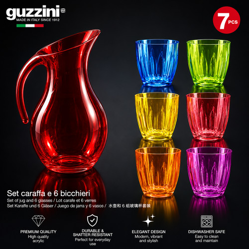Guzzini piece jug - 7-piece,
