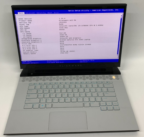 Alienware m15 i9 10a - alienware, r4