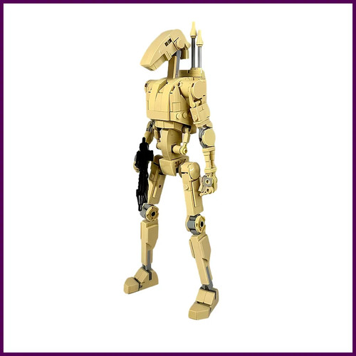 Moc space war battle robot - b1,