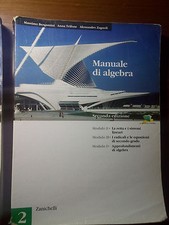manuale di algebra zanichelli due