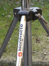 PRL) MANFROTTO STATIVO SUPER BOOM GIRAFFA LAMPADA ILLUMINAZIONE STUDIO FOTO