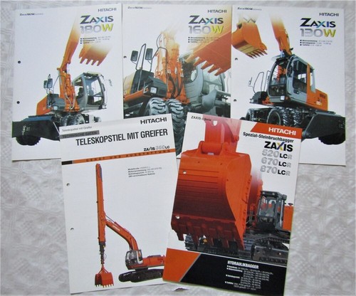 Depliant escavatore hitachi - escavatore,