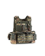 OPENLAND Armour Carrier - Gilet Tattico MOLLE per Esercito e Softair