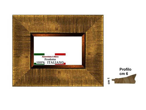 Cornice oro bronzo con - oro, e