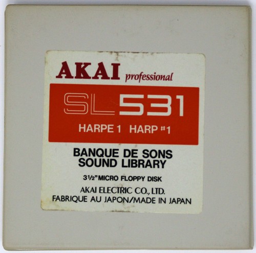 Floppy disk formato akai - akai, sl531