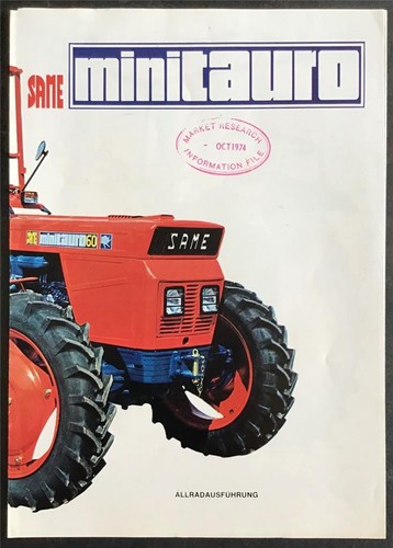 Brochure vendita trattore same - brochure,