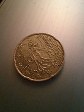 Moneta 1999 /Monnaie 20 Cent Euro Francia/FRANCE RARA SPL