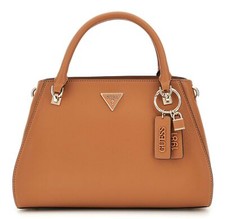 GUESS borsetta Noelle II Luxury Satchel Light Cognac