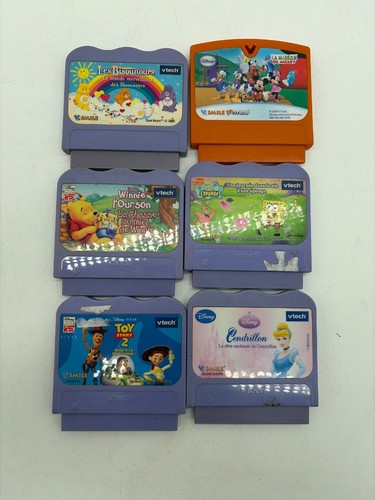 Lot jeux tech smile - 6, v-tech