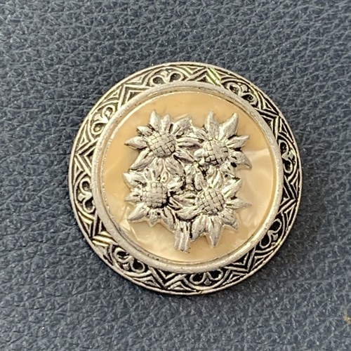 Sciarpa vintage anello clip