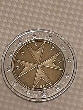 MONETA 2 EURO MALTA 2008 RARA
