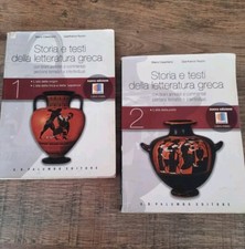 Storia e testi della letteratura greca - 2 tomi - volume 1/2 - Palumbo 