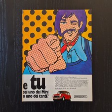 1972 Mini Innocenti - Original AD Advertising Pubblicità Vintage