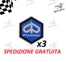 3 PEZZI Fregio Piaggio Vespa