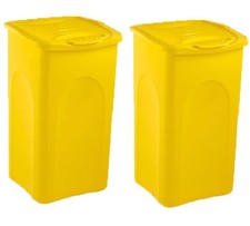 Set 2 Bidoni pattumiere per la