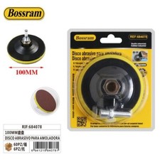 Disco lucidante autoadesivo per palla di lana piastra di spugna e carta vetrata