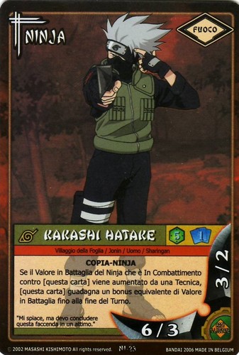 Naruto card game kakashi - game,