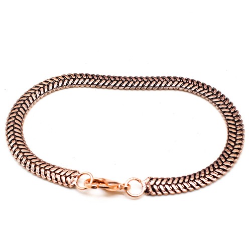 Bracciale catena serpente - catena, rame