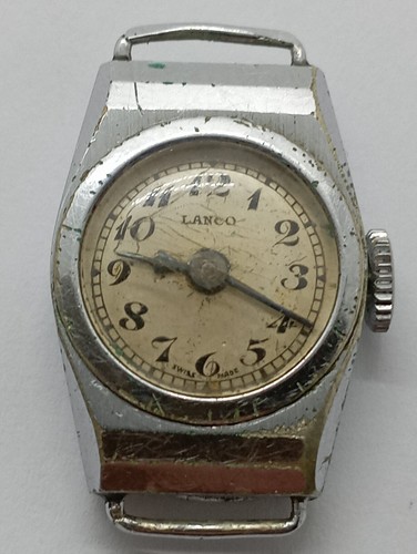 Orologio vintage lanko tank - vintage,