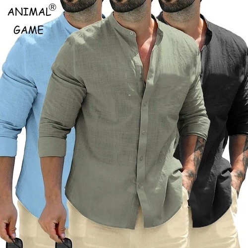 Camicia uomo cotone