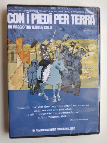 Con piedi per - i, terra