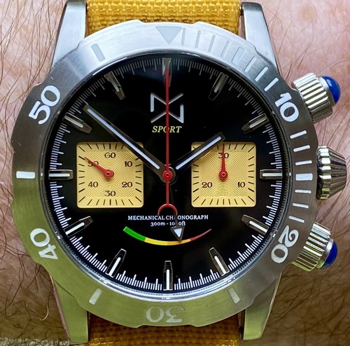 Cronografo uomo 43mm - cronografo,
