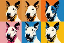 Targa in latta retrò Bull