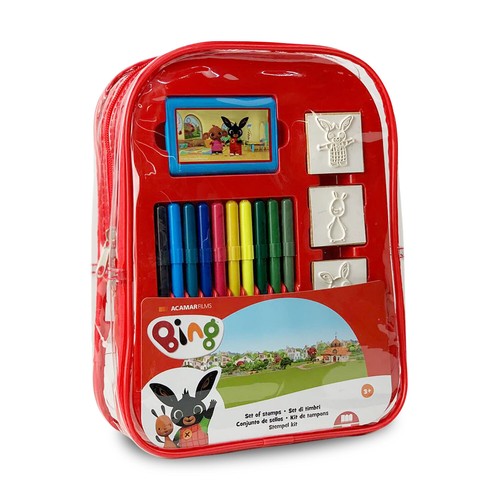 Set cancelleria zaino bing - set,