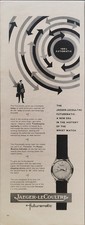 JAEGER LeCoultre OROLOGIO FUTUREMATIC Pubblicità 1 pagina 1956