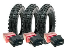 KIT TRIPLA GOMME 3.50-10  51J