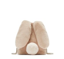 BORSA A TRACOLLA KATE SPADE BUNBUN PELLICCIA SINTETICA 3D CONIGLIETTO CONIGLIO NUOVA CON ETICHETTE