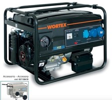 GENERATORE DI CORRENTE BENZINA gruppo elettrogeno 4T 242cc 3,1Kw 45Kg 8HP WORTEX
