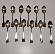 12 Cucchiaini Argento 800 10x2 cm 10gr x 12 Vintage