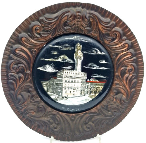 Piatto souvenir firenze - piatto,